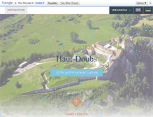 Tablet Screenshot of destination-haut-doubs.mobi